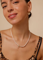 Serpent Pearl Necklace