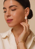 Teardrop Hoop Earrings