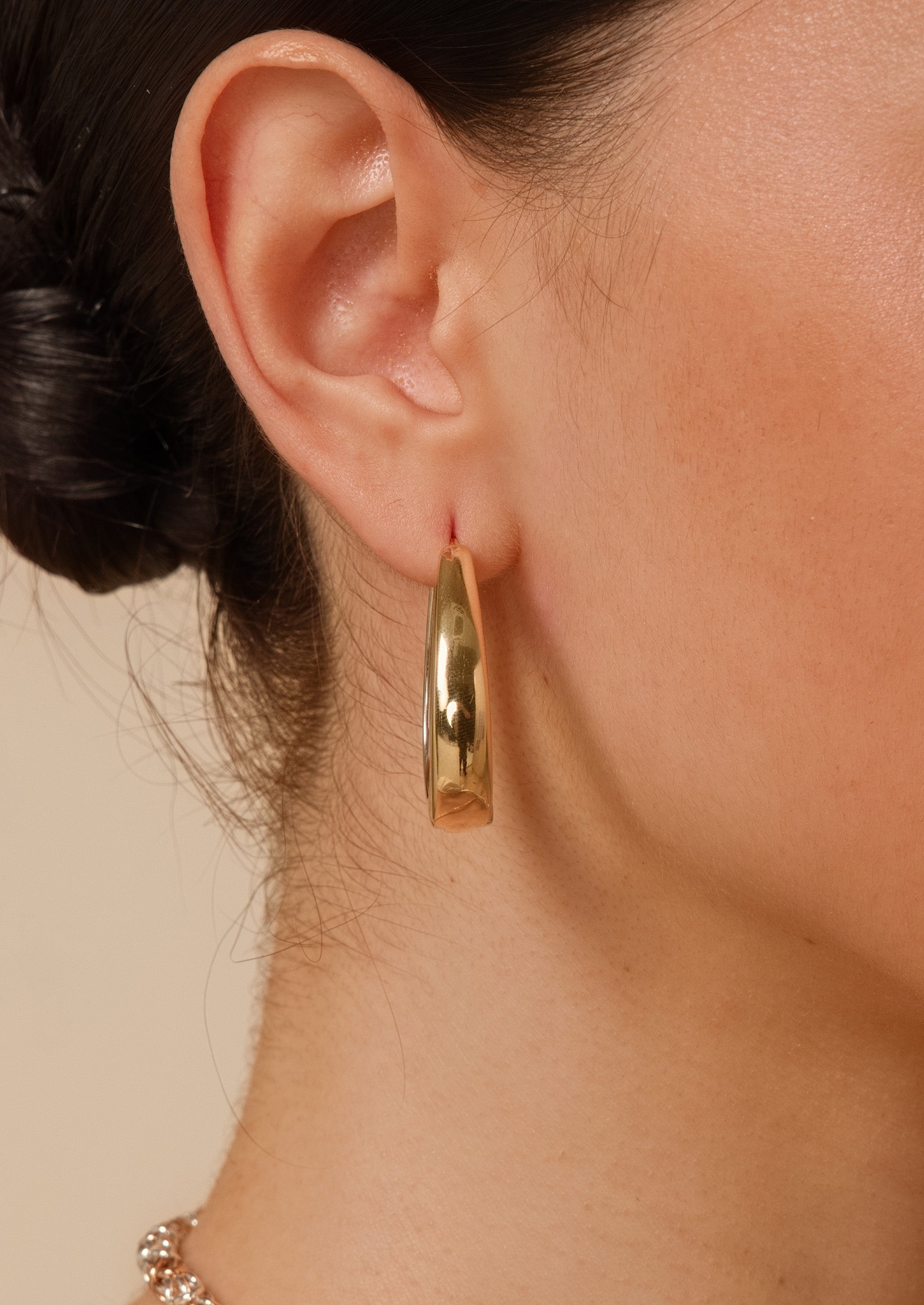 Duet Mixed Hoop Earrings